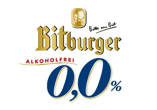 Bitburger 00 weis Logo